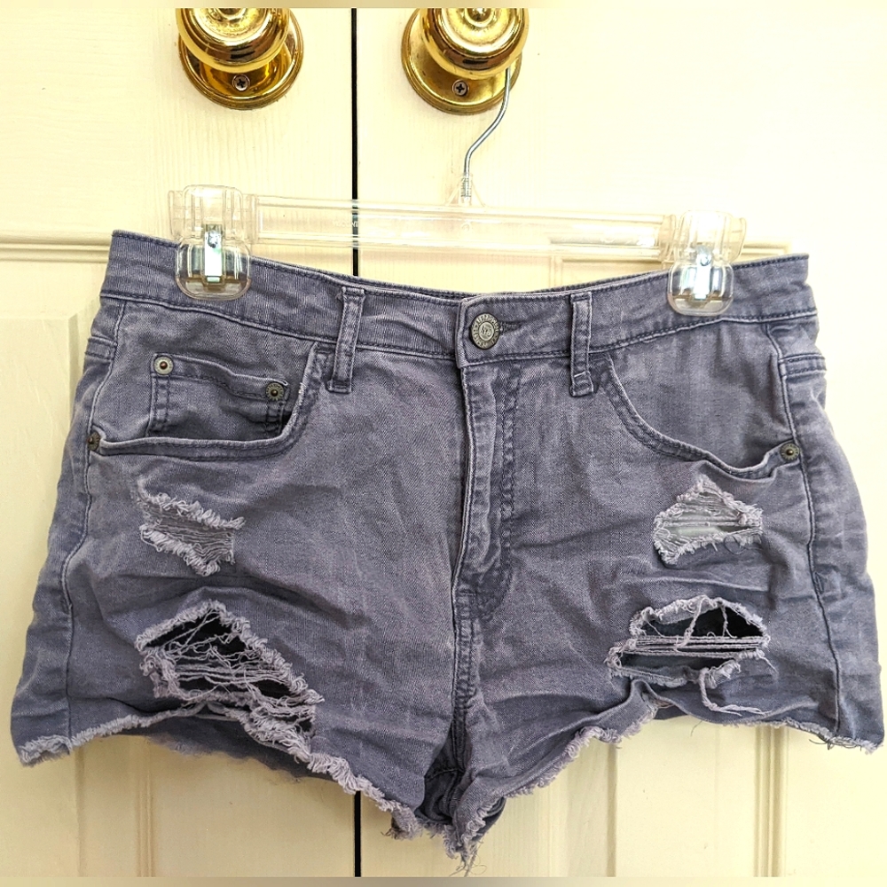 Aeropostale High Rise Shortie Jean Shorts - Size 10